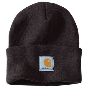 Carhartt Dark Brown Knit Beanie